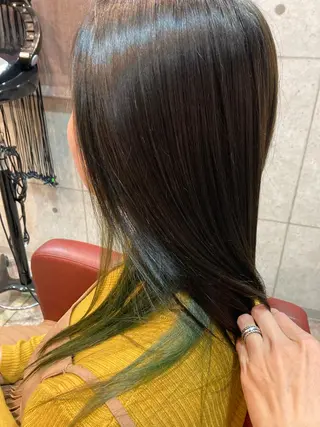 セミロング カラー ERIKO Tのヘアスタイル