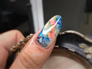 めぐみのネイルサロン スタッフ練習のネイルデザイン