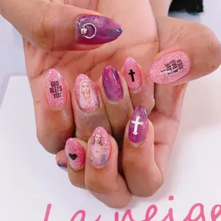 ネイル La neige* yuki 🐩🌙のネイルデザイン