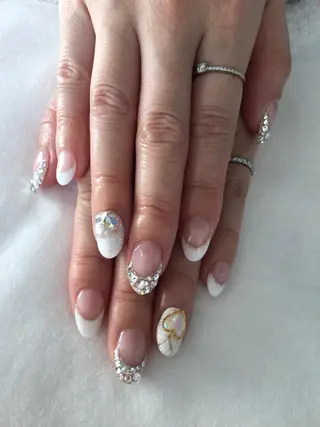 ネイル 💎🐰 saki. m 🐰💎のネイルデザイン