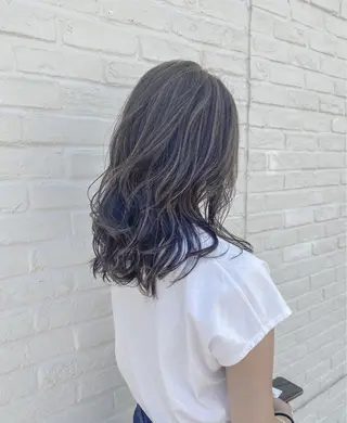 ロング カラー 海外デザイン🇺🇸 石渡諒太のヘアスタイル