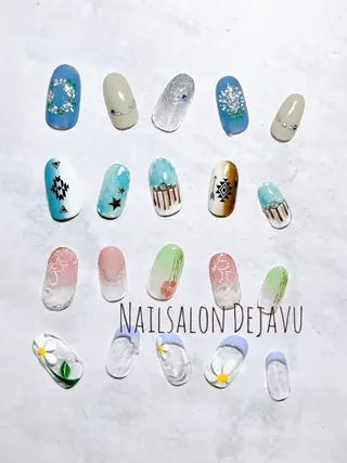 ネイル Nail salon Dejavu 🌿のネイルデザイン