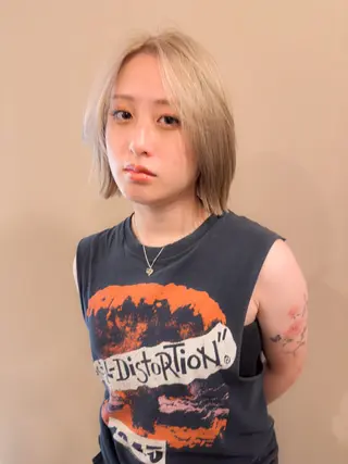 ショート カラー 大宮 / ボブ特化 永井竜也のヘアスタイル