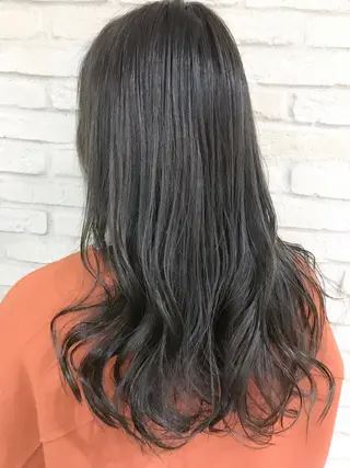 ロング カラー 横浜🍒ルーツカラー エクステ/RIEのヘアスタイル