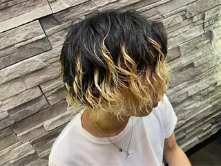 ミディアム メンズ 高橋 流耀のヘアスタイル