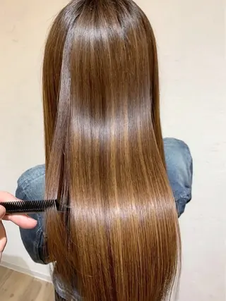 ロング カラー 艶カラー/ヘッドスパ ✨Ayariのヘアスタイル