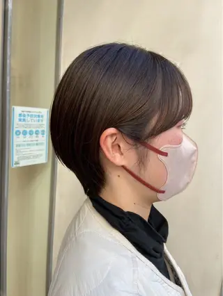 ショート 小倉 実紗のヘアスタイル