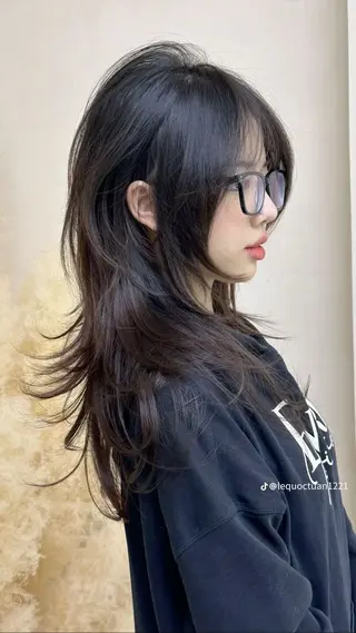 ロング 韓国レイヤー🇰🇷 🤍🎀honokaのヘアスタイル