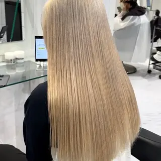 ロング 韓国ヘア忠実再現/ 韓国ヘア/tomoのヘアスタイル