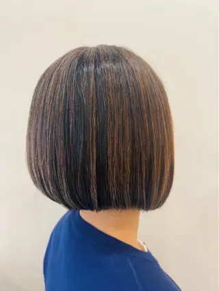 ミディアム カラー ✨艶カラー✨ Miu【八王子】のヘアスタイル