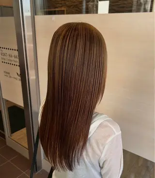 セミロング 佐藤 匠のヘアスタイル