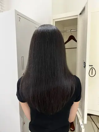 ロング 原口 桃歌のヘアスタイル