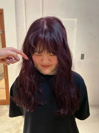 ロング カラー カットモデル募集/ 石川絢佳🍓⸝⸝꙳のヘアスタイル