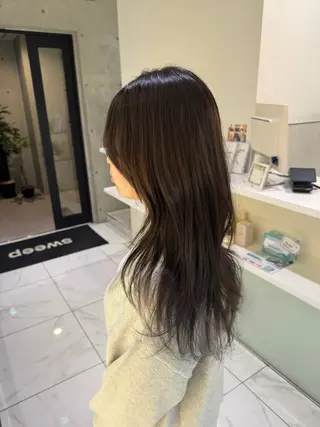 ロング karina🌿レイ ヤーカット/髪質改善のヘアスタイル