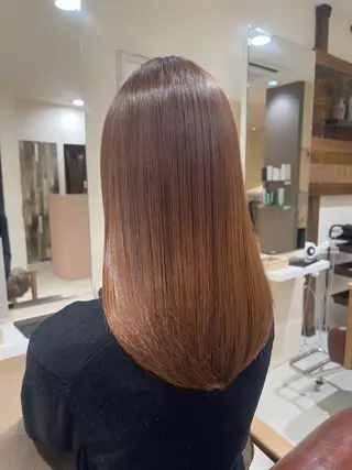 ミディアム 髪質改善メニュー 長井 美佐子のヘアスタイル