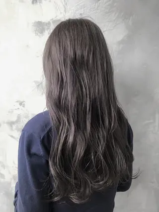 ロング カラー パーマ ヘアアレンジ ブリーチカラー🔥 パーマ【佐々木凌平】のヘアスタイル