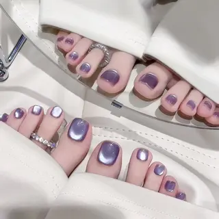 ネイル Lavender nail·中島公園のネイルデザイン