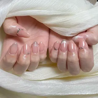 ネイル By moonネイル 🌷ワンホン/韓国風のネイルデザイン