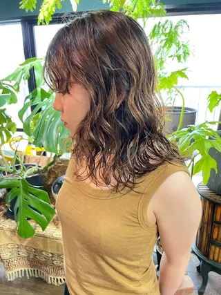 セミロング vivre libreのヘアスタイル
