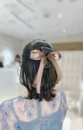 ミディアム 韓国ヘア🤍/ツヤ髪 /アレンジ/めぐみのヘアスタイル