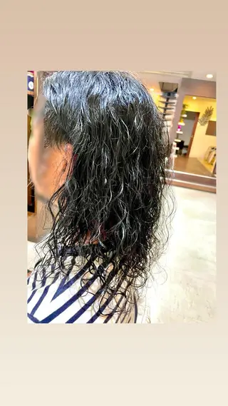ロング パーマ 伊丹Pilina 山田のヘアスタイル