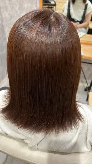 ロング カラー 似合わせ 顔周りYUUGAのヘアスタイル