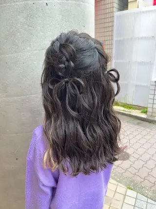 ロング ヘアアレンジ 髪質改善☆ 縮毛矯正miyuのヘアスタイル