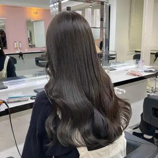 カラー 透明感ベージュカラー 🪞上野🪞AIのヘアスタイル