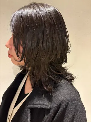 セミロング 渡邉 ひかるのヘアスタイル