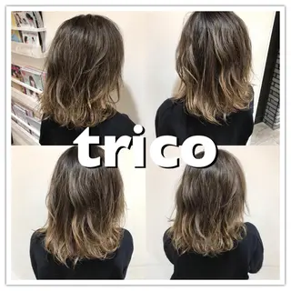 カラー 似合わせ/ブリーチ カラー.岡田友仁のヘアスタイル