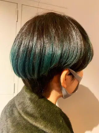 ショート カラー Nﾟ秋田店【副店長】 aiのヘアスタイル