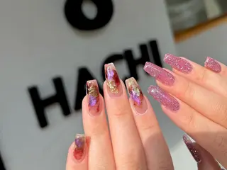 ネイル 亀戸8 HACHI スタッフのネイルデザイン