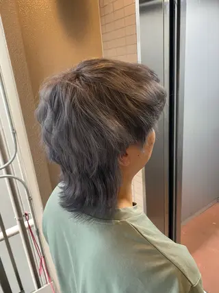 カラー メンズ しみず ゆきのヘアスタイル