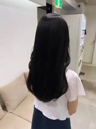 ロング 似合わせレイヤー/ 縮毛矯正🎀minaのヘアスタイル