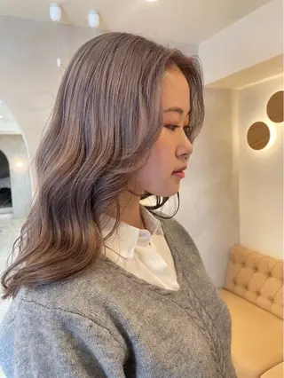 カラー Bond Story りき カラーモデルのヘアスタイル