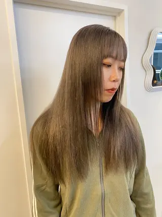 ロング カラー ichika/福岡 /透明感カラー🤎のヘアスタイル