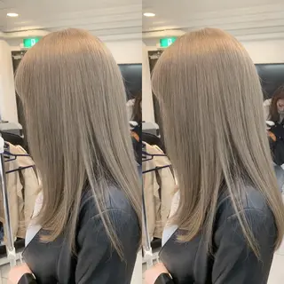 セミロング カラー にしき さんのヘアスタイル