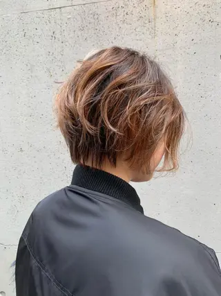 ショート 田中 裕士のヘアスタイル