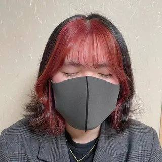 ミディアム カラー ALLEN hair /まなのヘアスタイル