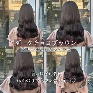 カラー ミルクティーカラー イイサカシュンスケのヘアスタイル