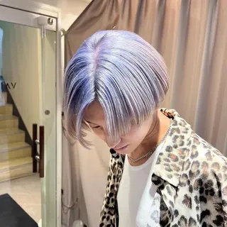 カラー ハイトーン職人 ♡中島凱人のヘアスタイル
