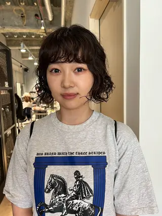 ミディアム 大澤 叶方のヘアスタイル
