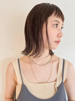 ミディアム Memories 銀座のヘアスタイル