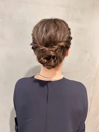 セミロング ヘアアレンジ タナカ カナ🫧のヘアスタイル