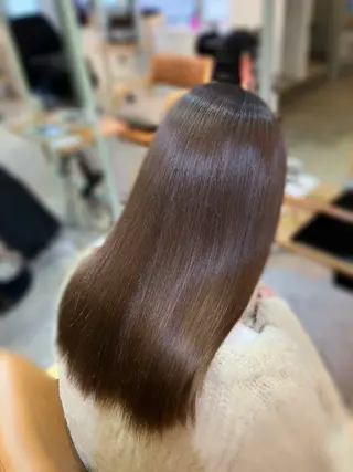 セミロング 🫧縮毛矯正支持率 No.1 ほのか🫧のヘアスタイル
