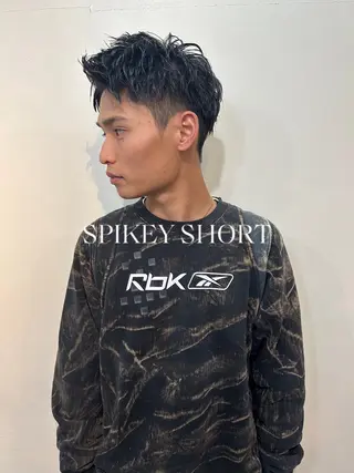 ショート パーマ メンズ 💈メンズ短髪特化 ✂︎伊藤大輝💈のヘアスタイル
