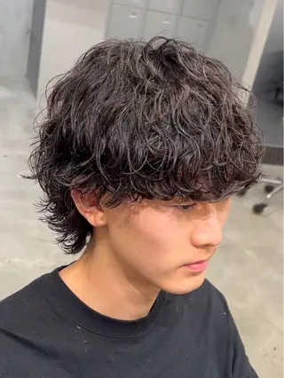 パーマ メンズ ゆきえ🤍 fifth/パーマ‪のヘアスタイル