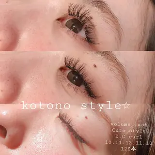 マツエク・マツパ Neo店長🌿 KOTONO🌿のマツエク・マツパデザイン
