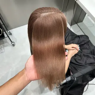 ミディアム カラー ✨髪質改善艶カラー✨ リュウトのヘアスタイル