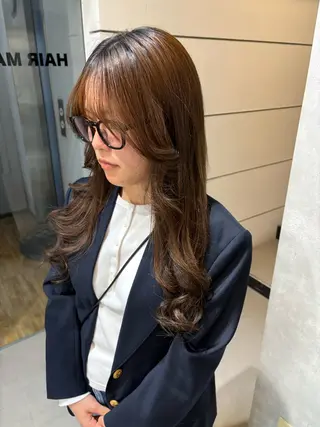 ロング chic  有山 美瑠のヘアスタイル